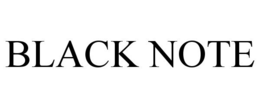BLACK NOTE trademark