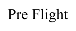 PRE FLIGHT trademark