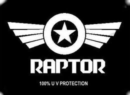 RAPTOR 100% UV PROTECTION trademark
