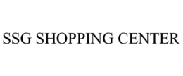 SSG SHOPPING CENTER trademark