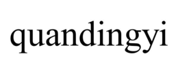 QUANDINGYI trademark