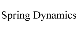 SPRING DYNAMICS trademark