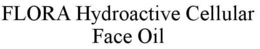 FLORA HYDROACTIVE CELLULAR FACE OIL trademark