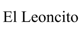 EL LEONCITO trademark