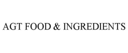AGT FOOD & INGREDIENTS trademark