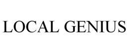LOCAL GENIUS trademark
