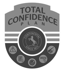 TOTAL CONFIDENCE PLAN CONTINENTAL SINCE 1871 trademark