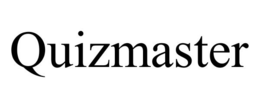 QUIZMASTER trademark