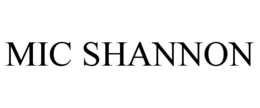MIC SHANNON trademark