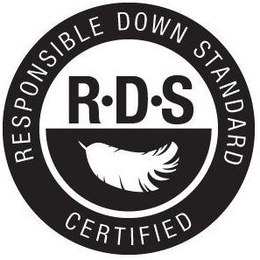 R·D·S RESPONSIBLE DOWN STANDARD CERTIFIED trademark