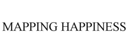 MAPPING HAPPINESS trademark