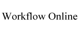 WORKFLOW ONLINE trademark