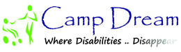 CAMP DREAM WHERE DISABILITIES.. DISAPPEAR trademark