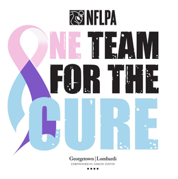 NFLPA ONE TEAM FOR THE CURE GEORGETOWN | LOMBARDI COMPREHENSIVE CANCER CENTER trademark
