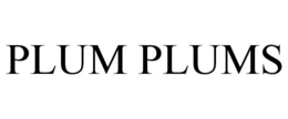PLUM PLUMS trademark