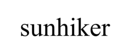 SUNHIKER trademark