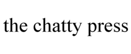THE CHATTY PRESS trademark