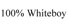 100% WHITEBOY trademark