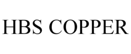 HBS COPPER trademark