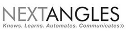 NEXTANGLES KNOWS. LEARNS. AUTOMATES. COMMUNICATES trademark
