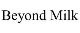 BEYOND MILK trademark