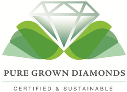PURE GROWN DIAMONDS CERTIFIED & SUSTAINABLE trademark