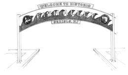 WELCOME TO HISTORIC FISH ALLEY SEA ISLE, NJ trademark