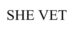 SHE VET trademark