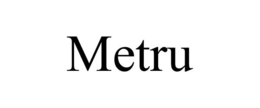 METRU trademark