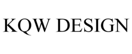KQW DESIGN trademark