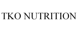 TKO NUTRITION trademark