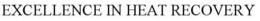 EXCELLENCE IN HEAT RECOVERY trademark