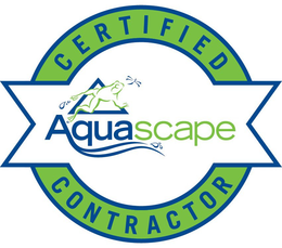 CERTIFIED AQUASCAPE CONTRACTOR trademark