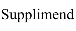 SUPPLIMEND trademark