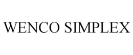 WENCO SIMPLEX trademark