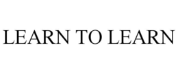 LEARN TO LEARN trademark