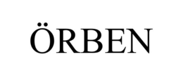 ÖRBEN trademark