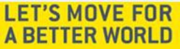 LET'S MOVE FOR A BETTER WORLD trademark