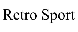 RETRO SPORT trademark