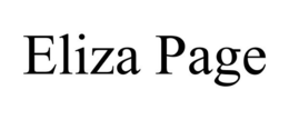 ELIZA PAGE trademark