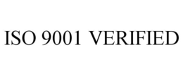 ISO 9001 VERIFIED trademark