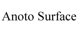 ANOTO SURFACE trademark