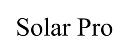 SOLAR PRO trademark