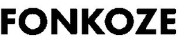 FONKOZE trademark