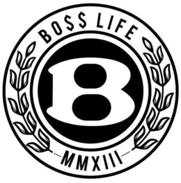 BO$$ LIFE B MMXIII trademark