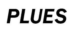 PLUES trademark