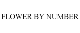 FLOWER BY NUMBER trademark