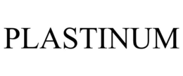 PLASTINUM trademark
