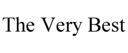 THE VERY BEST trademark
