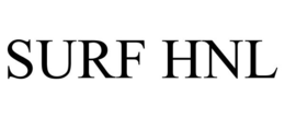 SURF HNL trademark